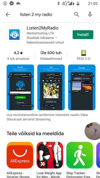 Listen2MyRadio app
